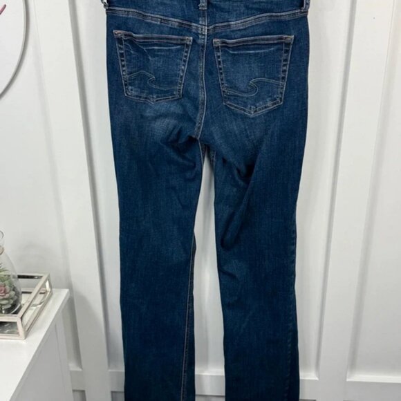 Cute Silver Jeans Size 25 33L Slim Bootcut - Picture 2 of 5